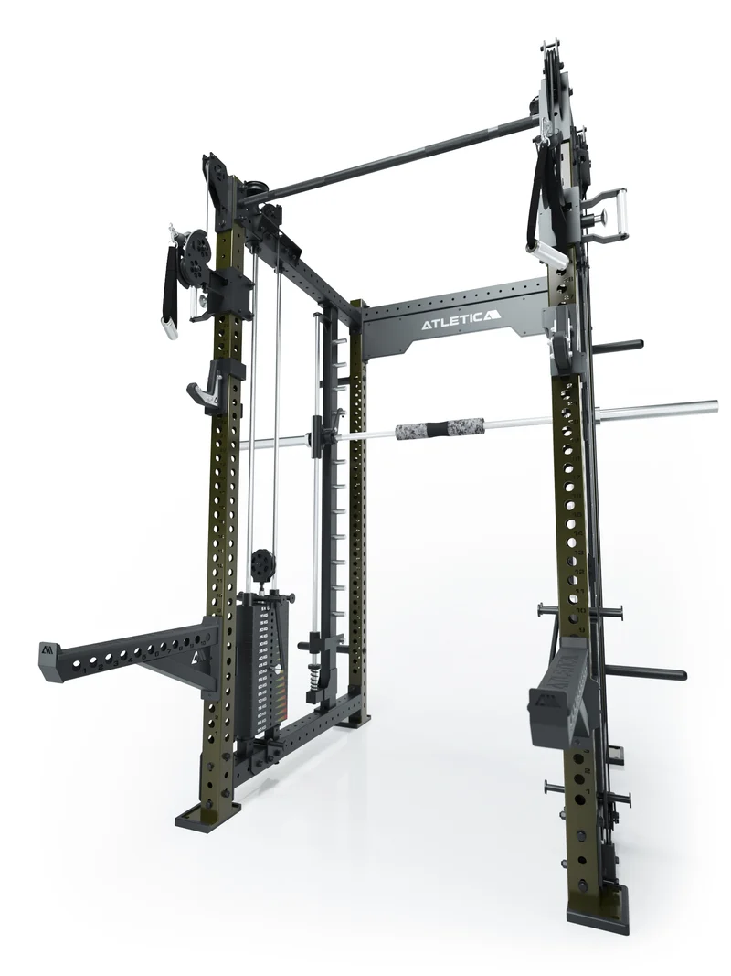 R8 Bradley Combat Lang | 2x95kg Weight Stack | Military Green