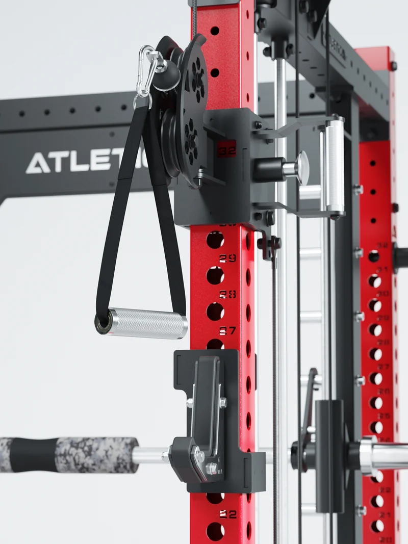 R8 Bradley Combat Lang | 2x95kg Weight Stack | Sportscar Red