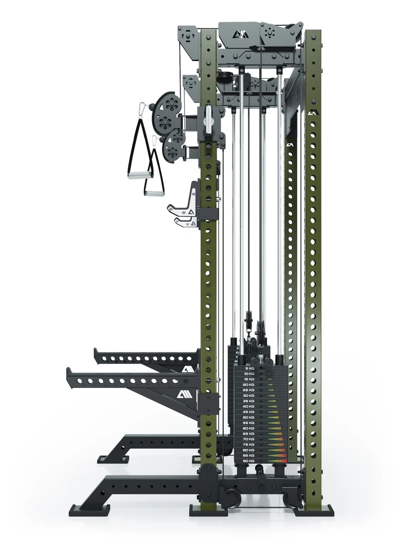 R8 Bradley Kurz | 2x95kg Weight Stack | Military Green
