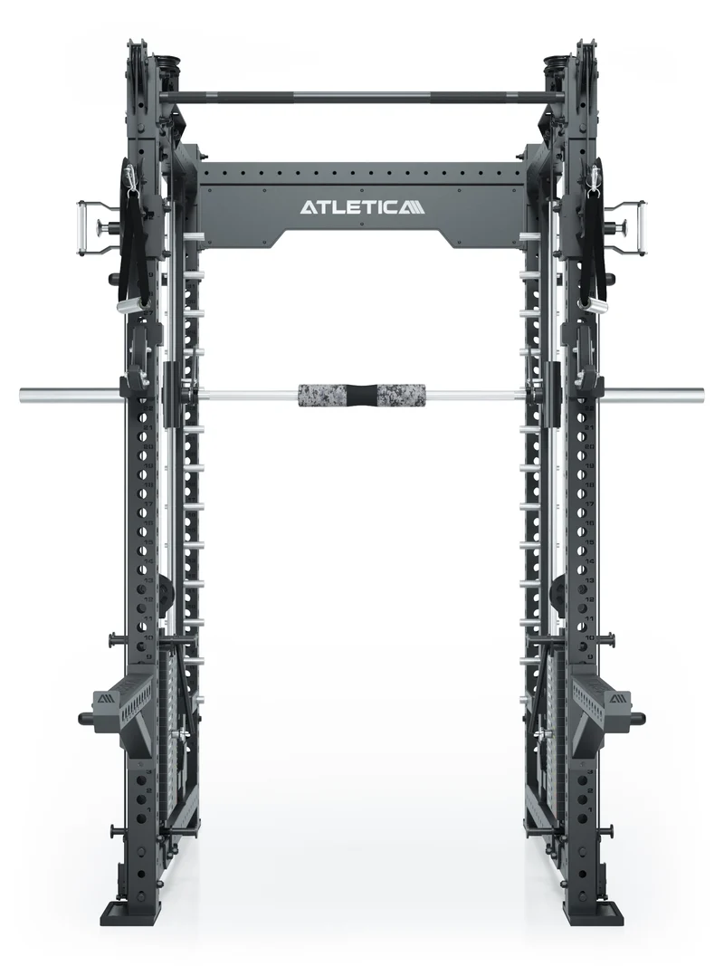 R8 Bradley Combat Lang | 2x95kg Weight Stack | Schwarz