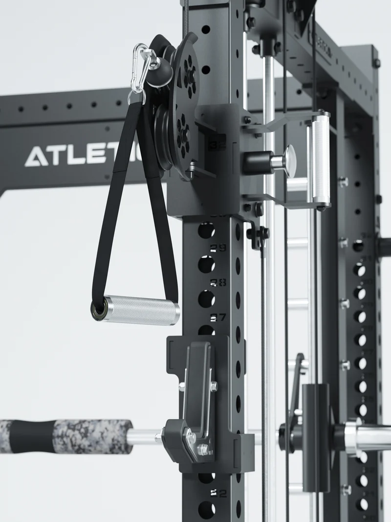 R8 Bradley Combat Lang | 2x95kg Weight Stack | Schwarz