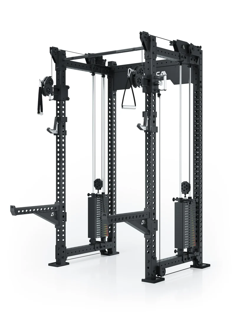 R8 Bradley Mittel | 2x95kg Weight Stack | Schwarz
