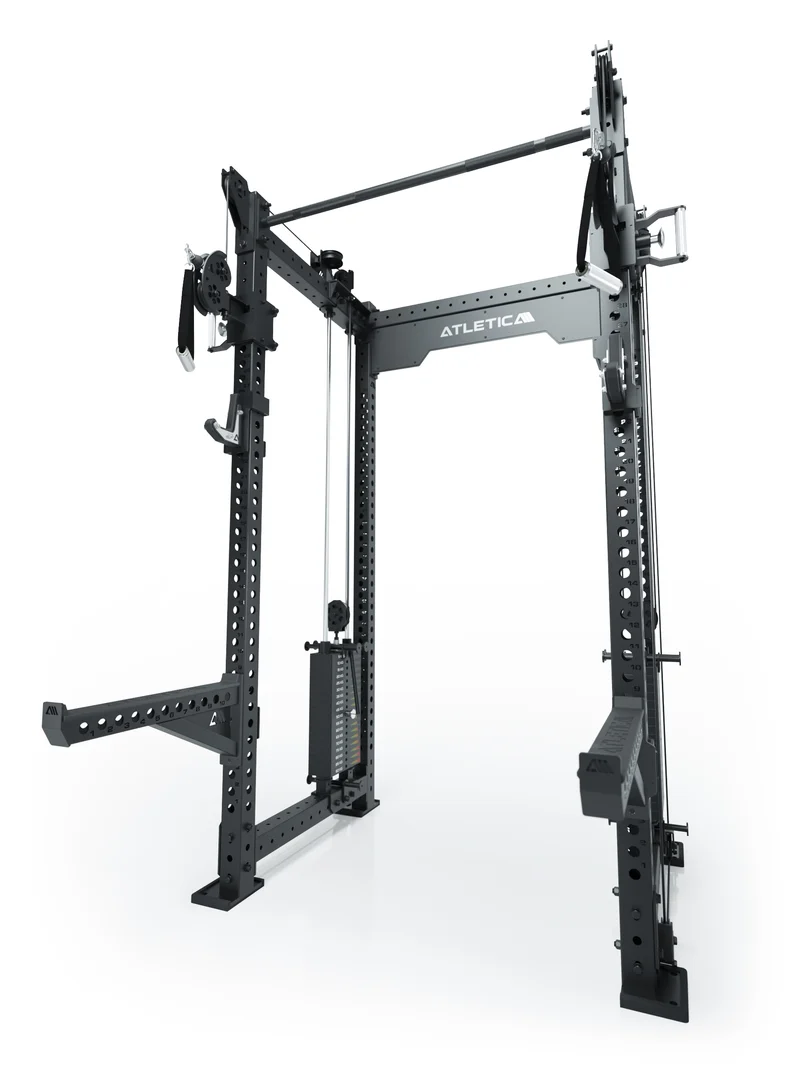 R8 Bradley Mittel | 2x95kg Weight Stack | Schwarz