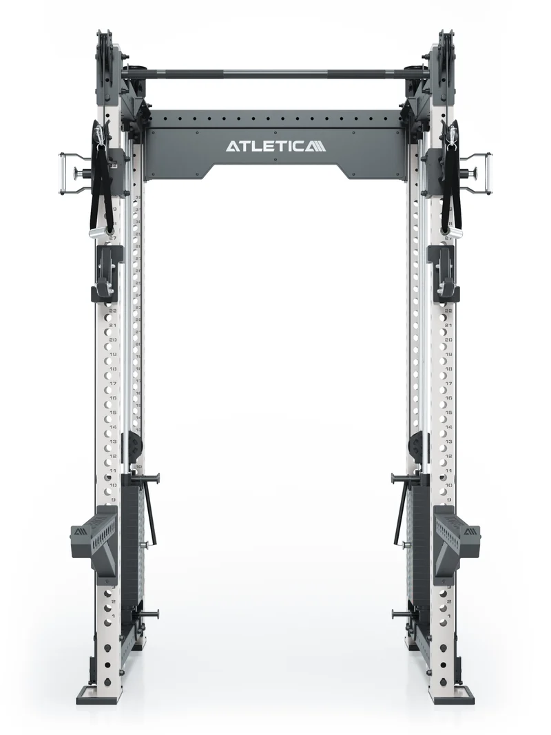 R8 Bradley Mittel | 2x95kg Weight Stack | Weiß