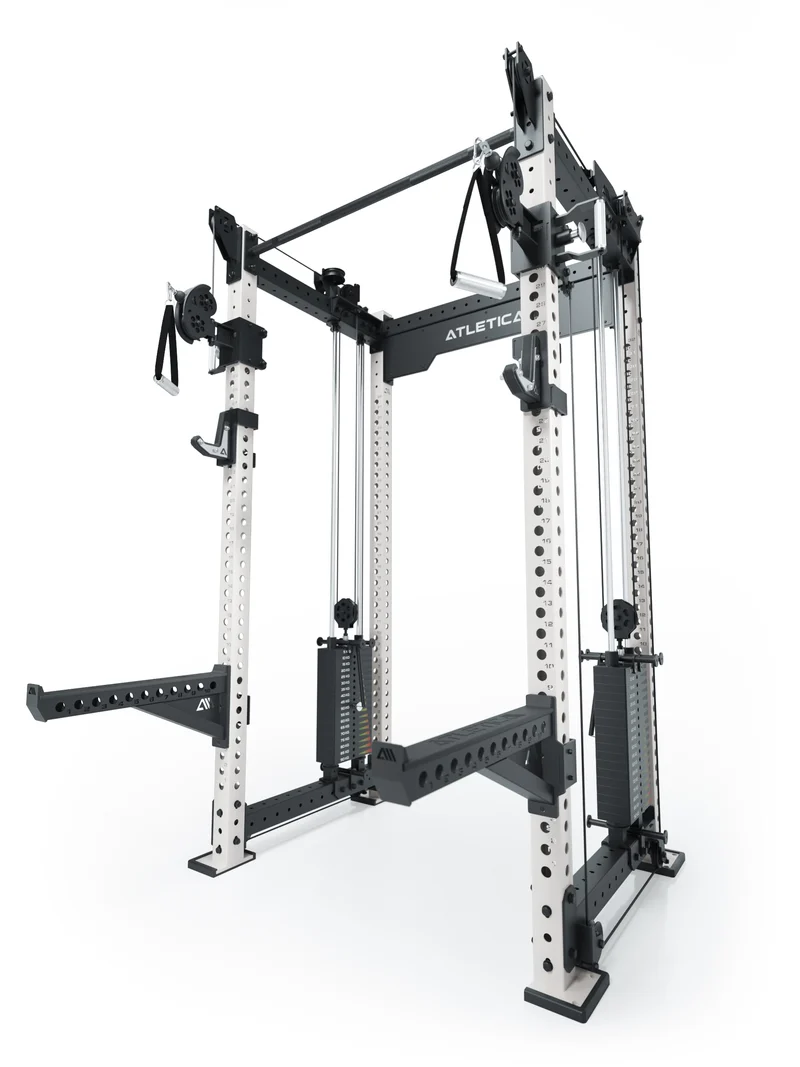 R8 Bradley Mittel | 2x95kg Weight Stack | Weiß