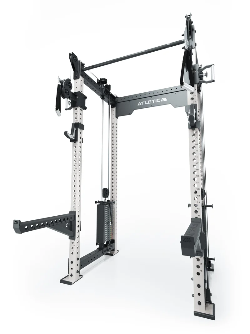 R8 Bradley Mittel | 2x95kg Weight Stack | Weiß