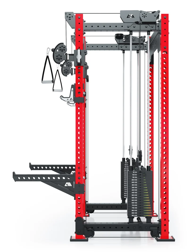 R8 Bradley Mittel | 2x95kg Weight Stack | Sportscar Red