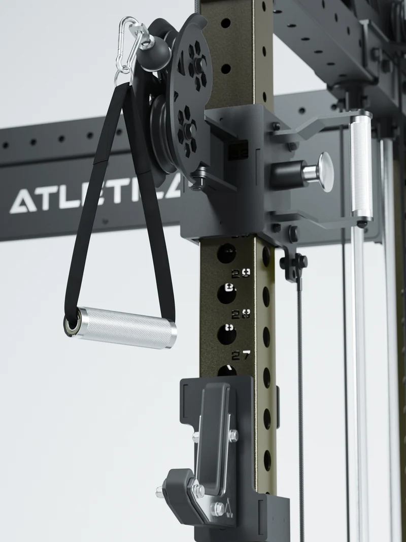 R8 Bradley Mittel | 2x95kg Weight Stack | Military Green