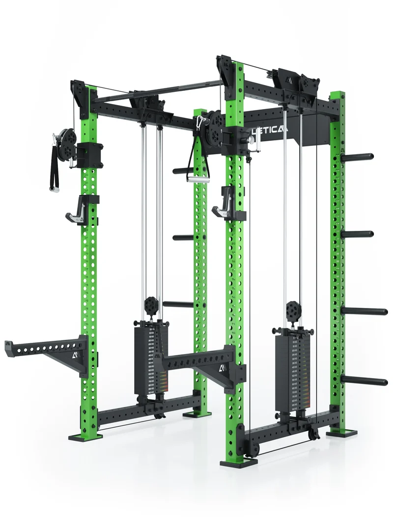 R8 Bradley Lang | 2x95kg Weight Stack | Electric Green