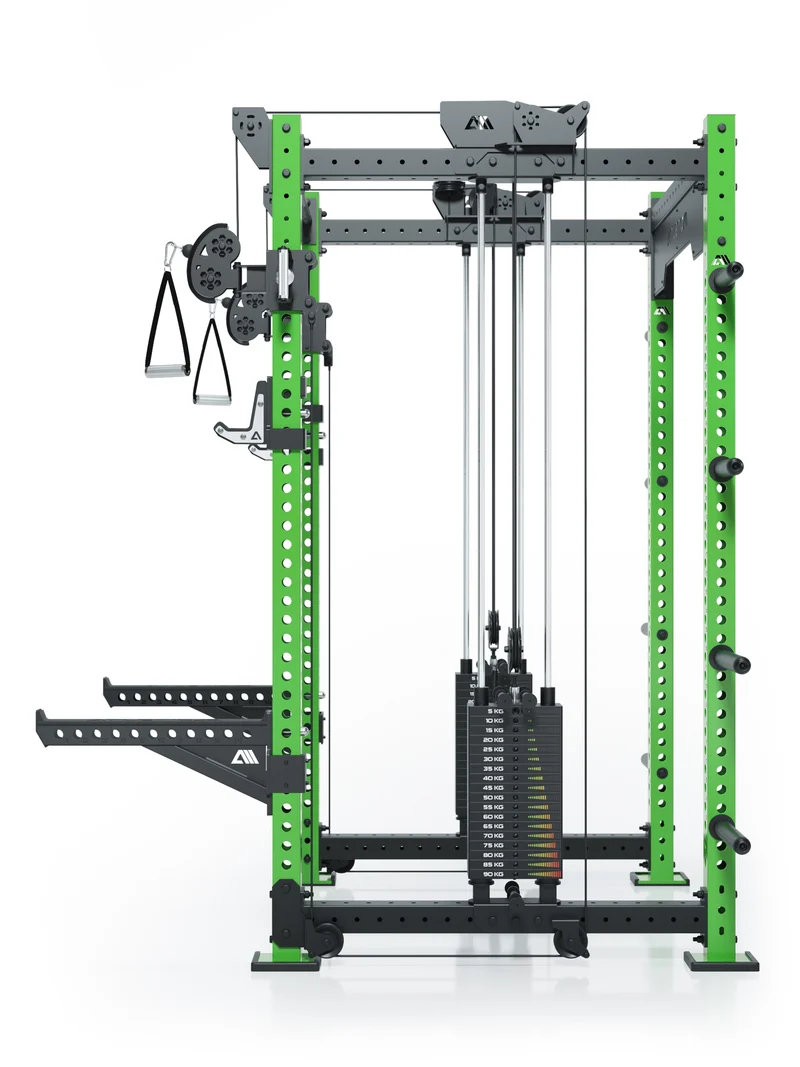 R8 Bradley Lang | 2x95kg Weight Stack | Electric Green
