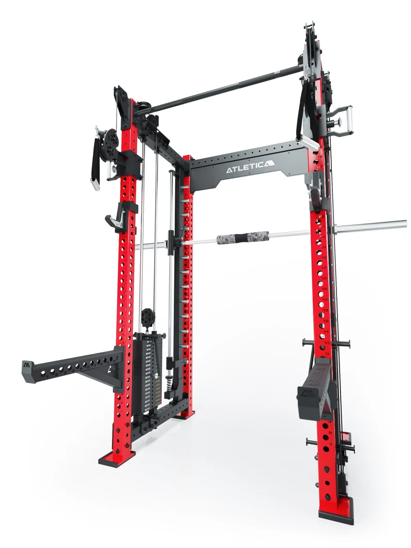 R8 Bradley Combat Mittel | 2x95kg Weight Stack | Sportscar Red
