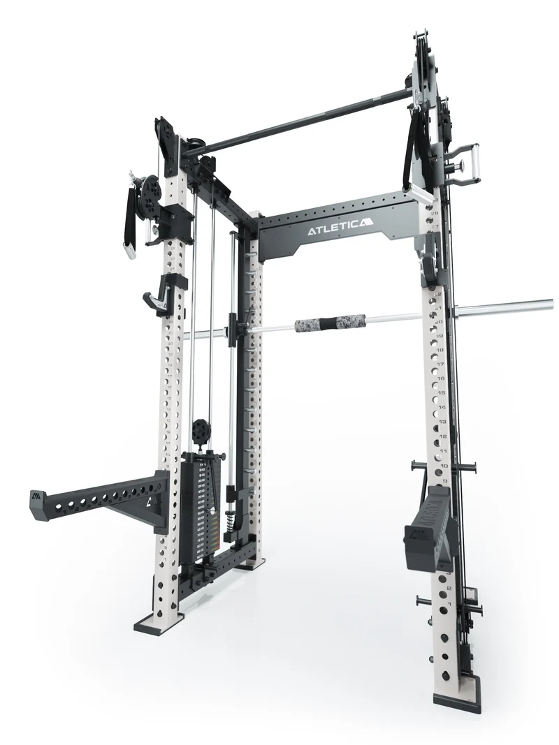 R8 Bradley Combat Mittel | 2x95kg Weight Stack | Weiß