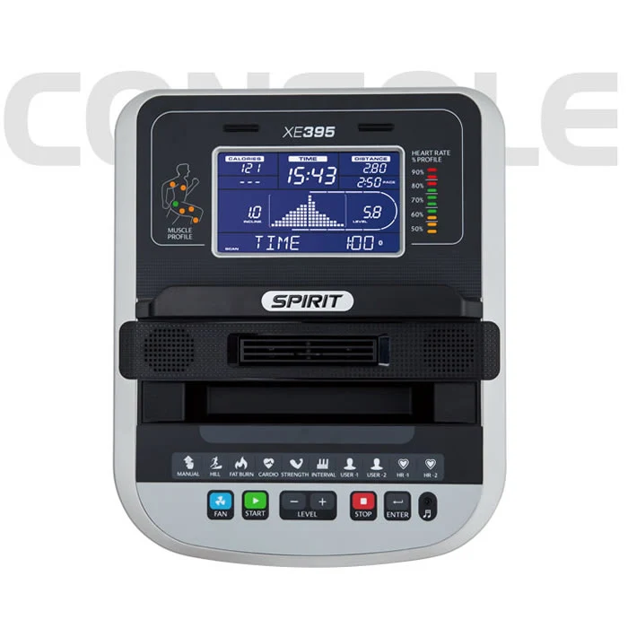 Spirit Fitness XE395 Silver