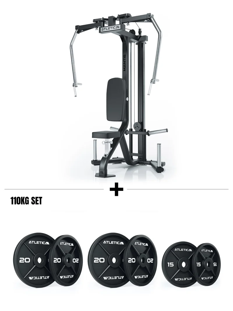 Mantis Plate Loaded Set | Butterfly Maschine & 110 kg Iron Plates