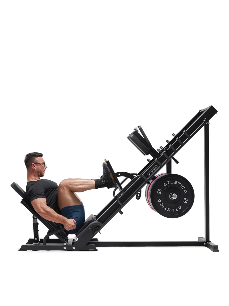 Atlas Set | Beinpresse Hackenschmidt & 200kg Iron Plates