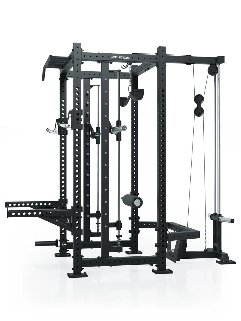 R8 Commander | Power Rack | 125kg Weight Stack | Plate Loaded