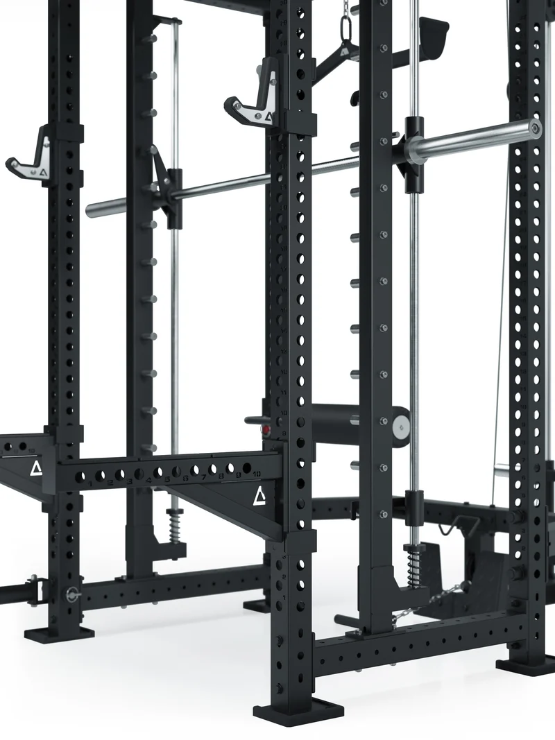 R8 Commander | Power Rack | 125kg Weight Stack | Plate Loaded