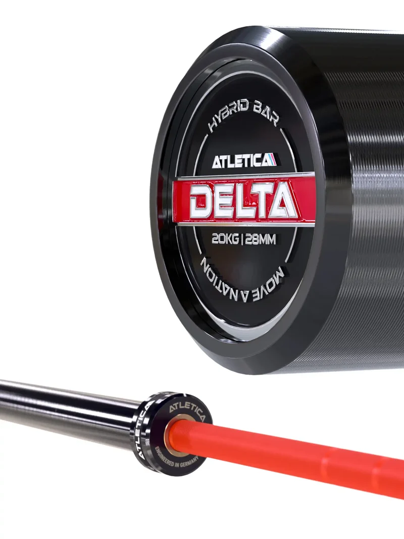 Langhantel I Delta I Electric Red