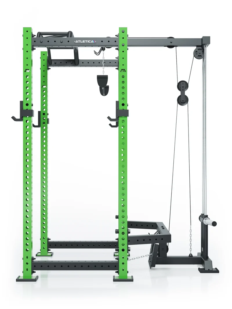 R8 BlackHawk | Power Rack | Electric Green