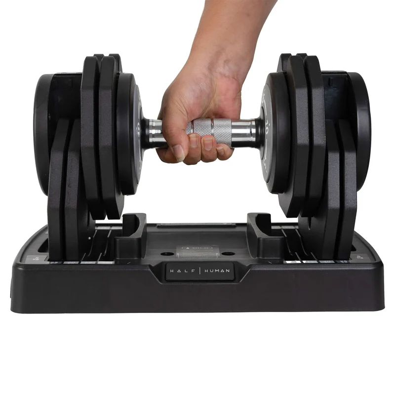 Half Human 2x 25kg verstellbares Hantel-Set