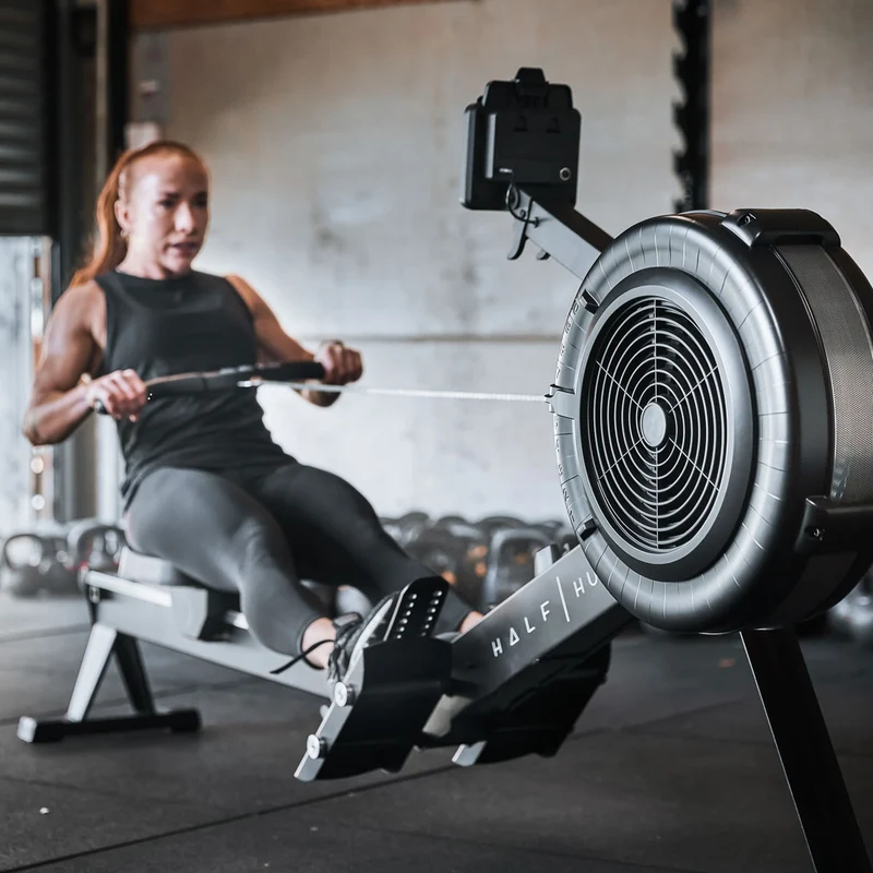 Half Human Air Rower Rudergerät
