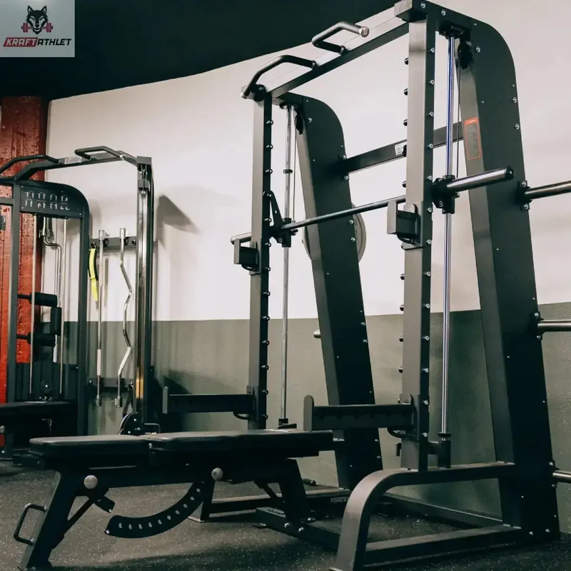 Titanium Strength Elite Series Smith Machine + Rack (Selectorized)