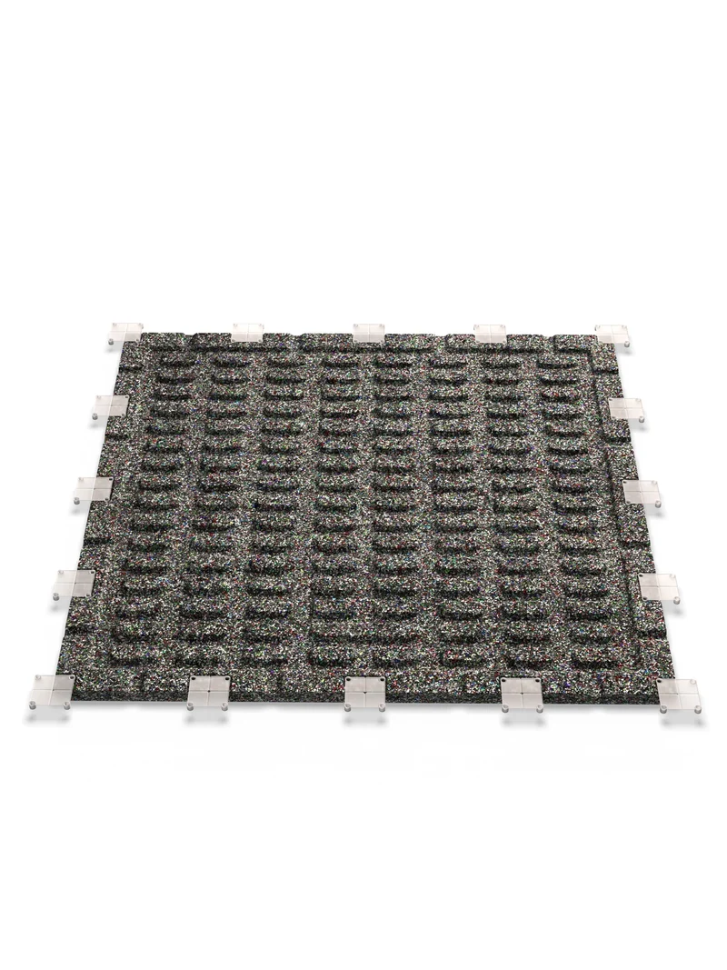 1m² MaxProtect Bodenschutzmatte 25mm 100x100cm