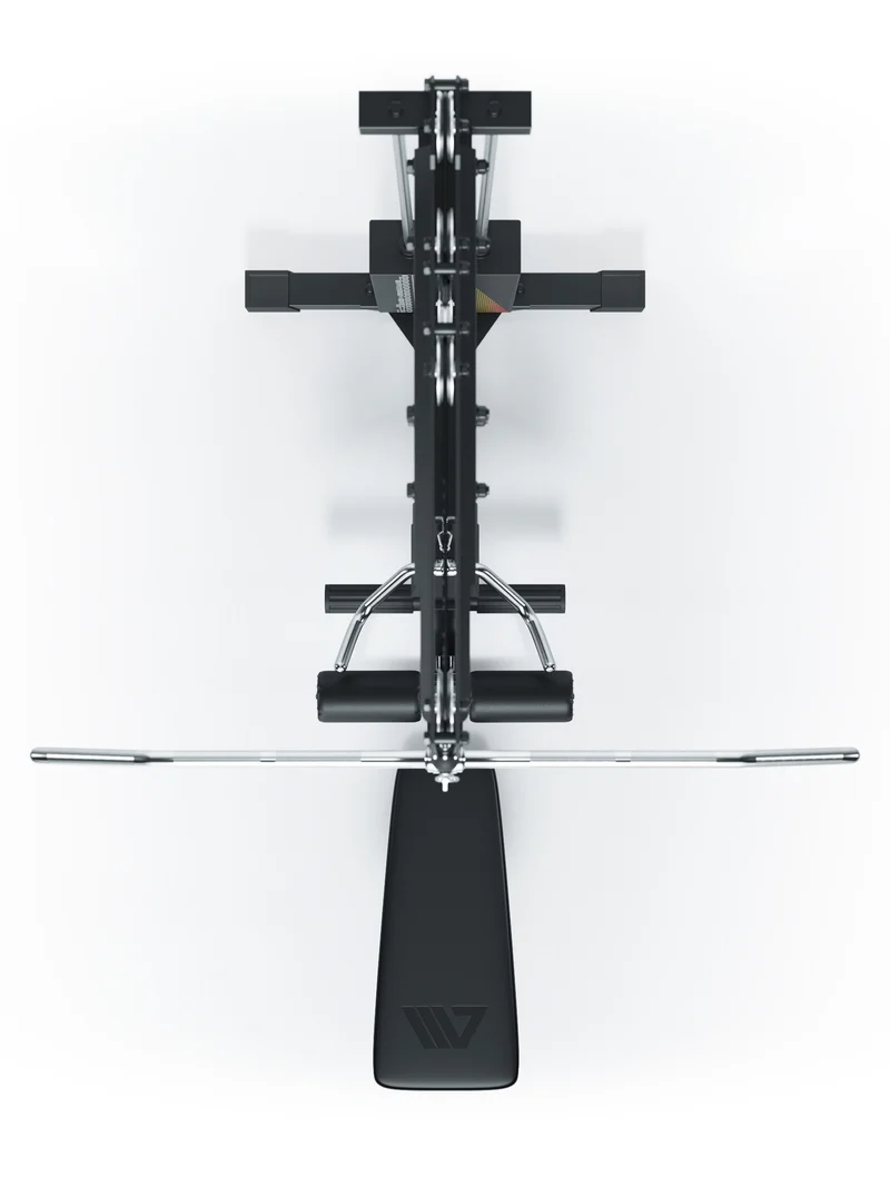 Latzug mit Ruder-Station | 204cm Höhe