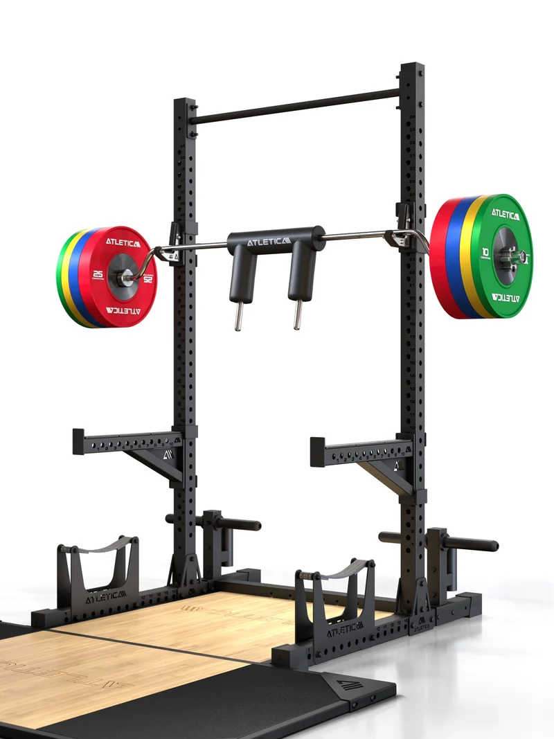 Deadlift Plattform | T-Form | Gummigranulat Boden