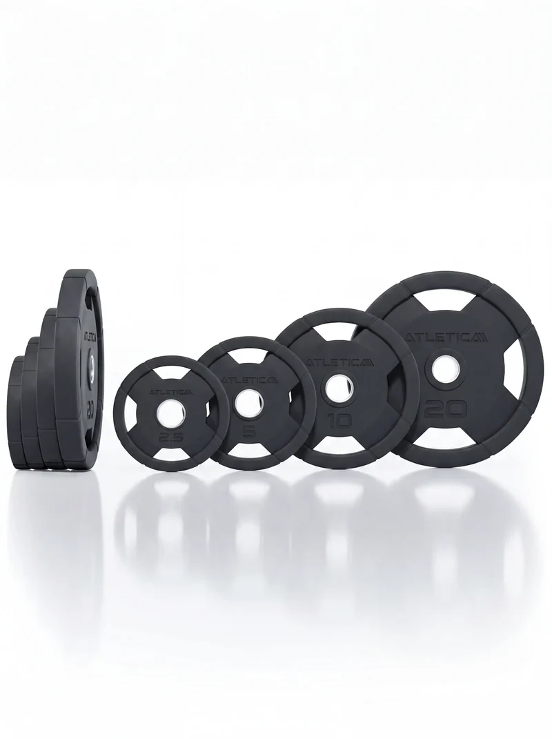 4H Gripper Plates SET | 75kg | Gummierte Hantelscheiben