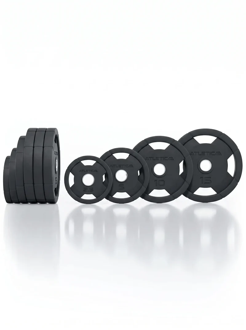 4H Gripper Plates SET | 95kg | Gummierte Hantelscheiben