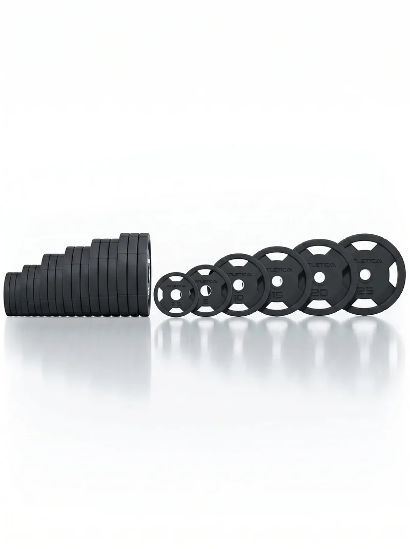 4H Gripper Plates SET | 310kg | Gummierte Hantelscheiben