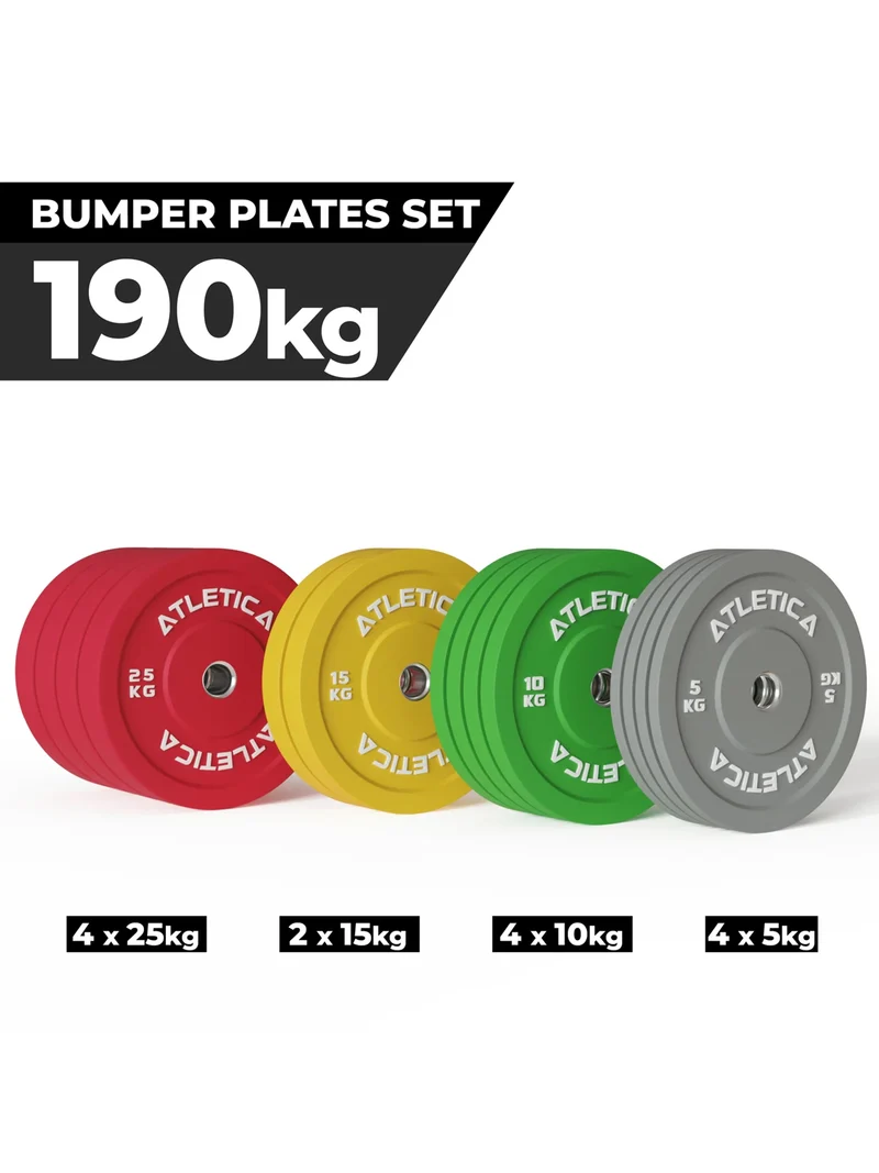 Color Bumper Plates SET | 190kg