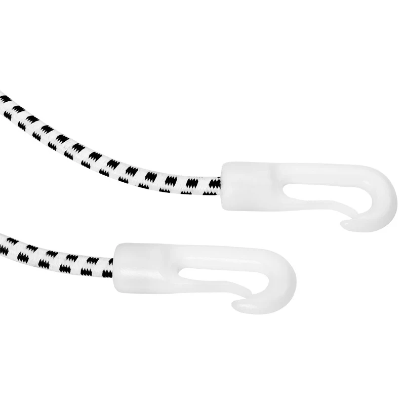 Doppelendball aus Kunstleder mit Spanngurten white