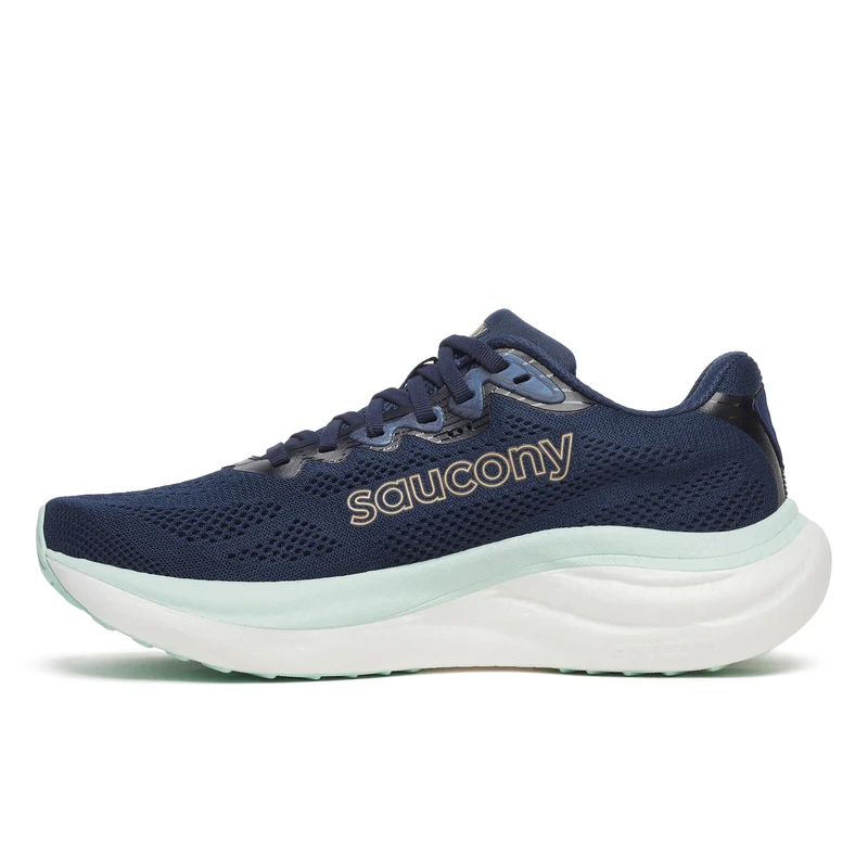 Saucony Ride 19, Laufschuh, Damen, Navy/Aqua