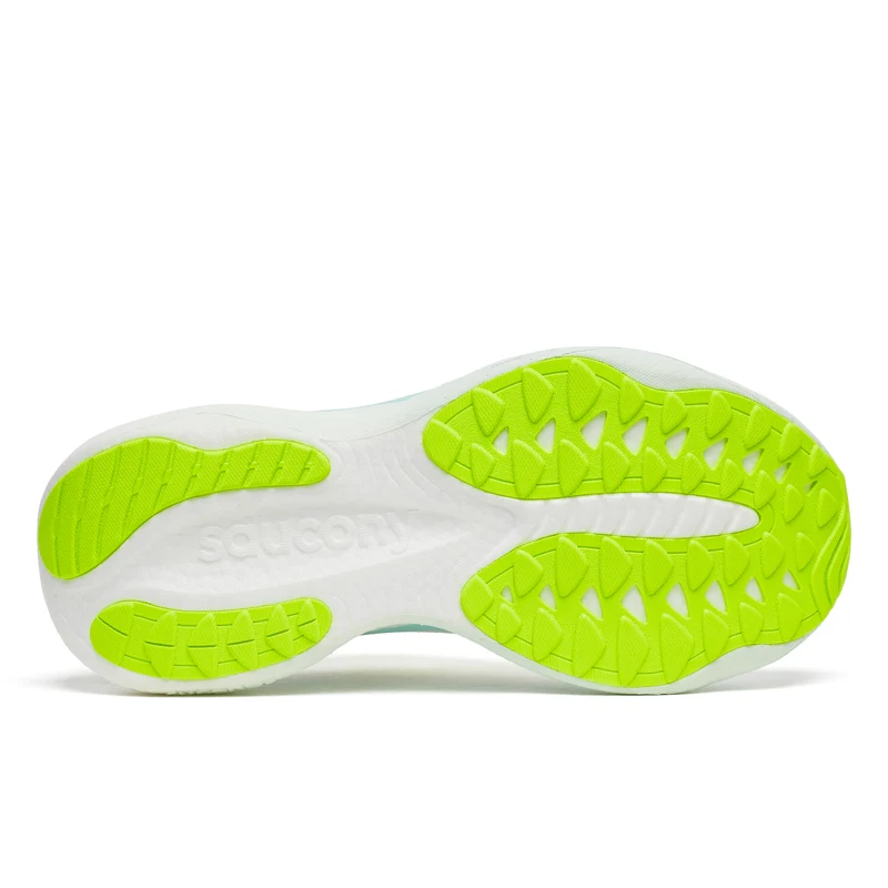 Saucony Ride 19, Laufschuh, Damen, White/Splash