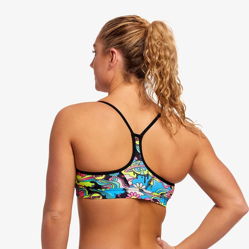 Way Funky Funkita, Swim Crop Top Smash Mouth, Bikinioberteil, Damen