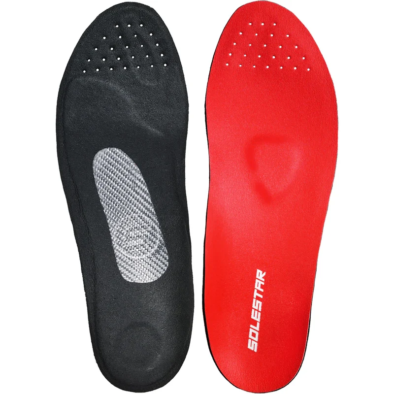 Solestar Kontrol, Radsohle, Einlegesohle, rot