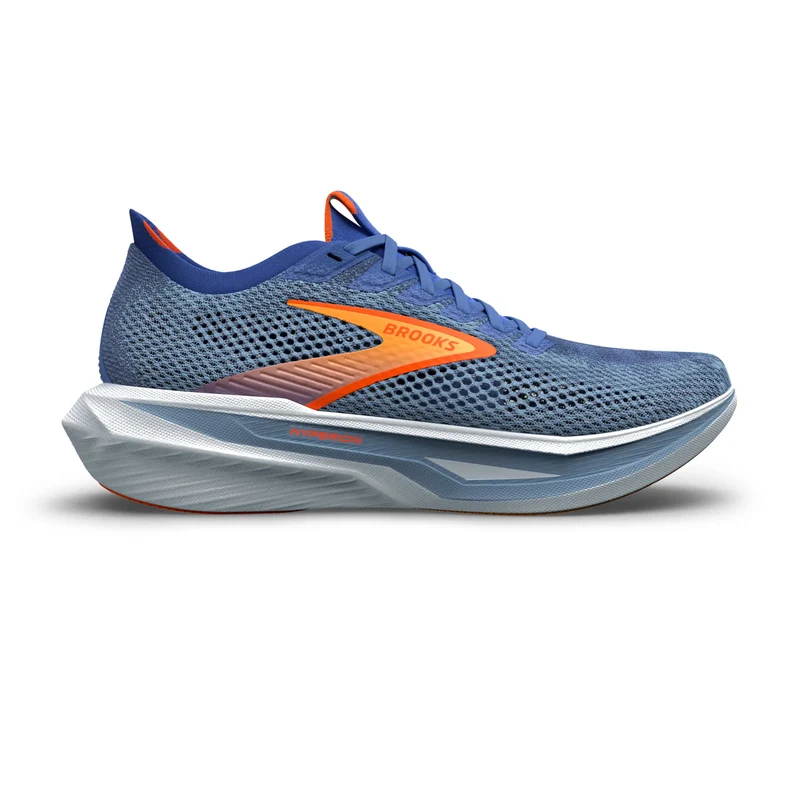 Brooks Hyperion 3, Laufschuh, Damen, Blue Heron/Orange/White