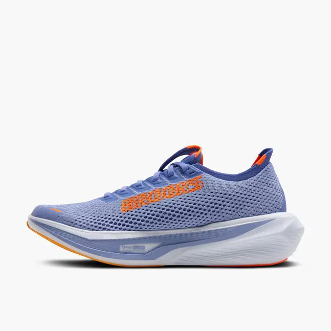 Brooks Hyperion 3, Laufschuh, Damen, Blue Heron/Orange/White
