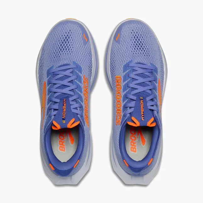 Brooks Hyperion 3, Laufschuh, Damen, Blue Heron/Orange/White