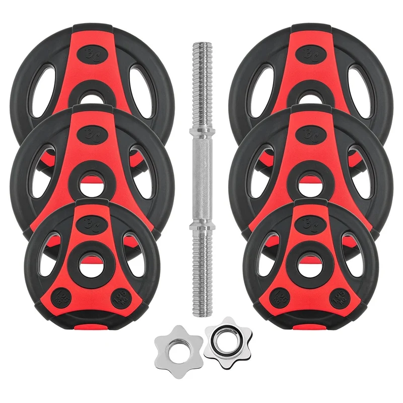 K-Grip. 15 Kg Hanteln Hantel Kurzhantel Set Gewichte