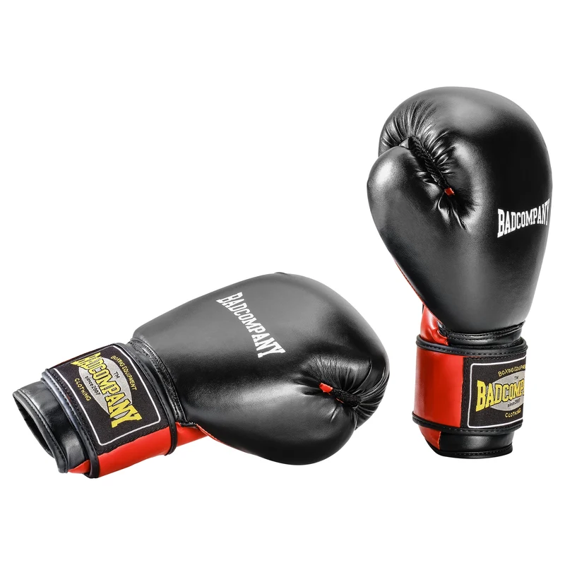 Boxhandschuhe aus Kunstleder mit Belüftungssystem