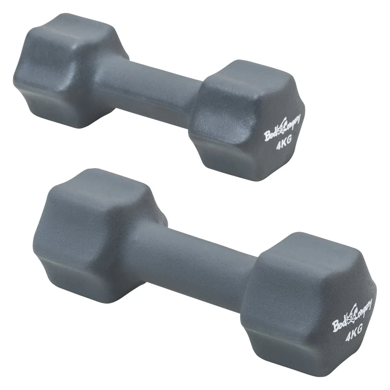 8Kg (2x4,0) Neopren Gymnastik Hanteln Hantel Gewichte Hantel-Set