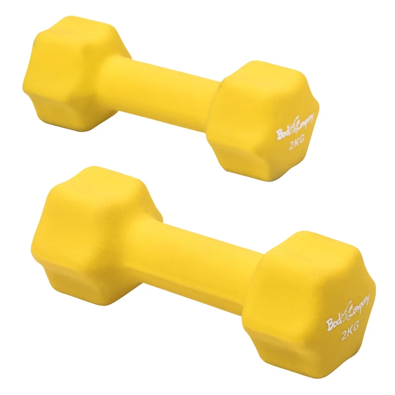 4Kg (2x2,0) Neopren Gymnastik Hanteln Hantel Gewichte Hantel-Set