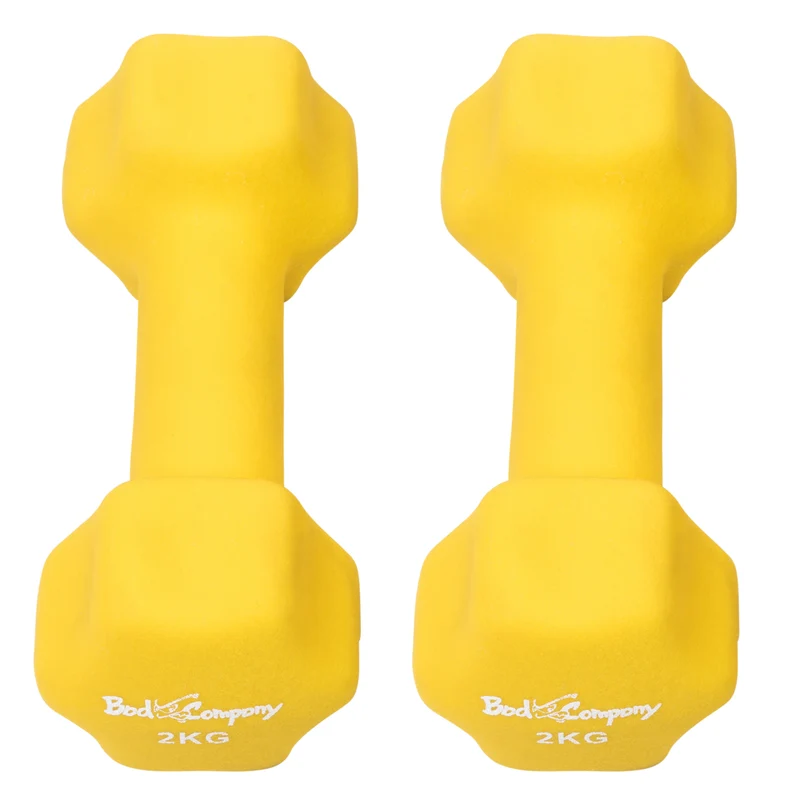 4Kg (2x2,0) Neopren Gymnastik Hanteln Hantel Gewichte Hantel-Set