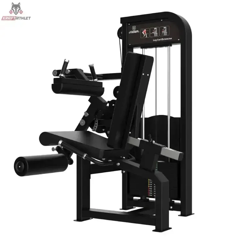 Dual Beinbeuger Sitzend & Beinstrecker Premium Titanium Strength Elite Series