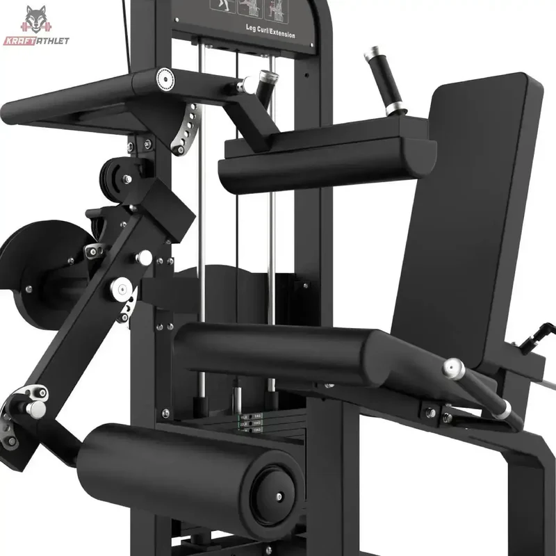 Dual Beinbeuger Sitzend & Beinstrecker Premium Titanium Strength Elite Series