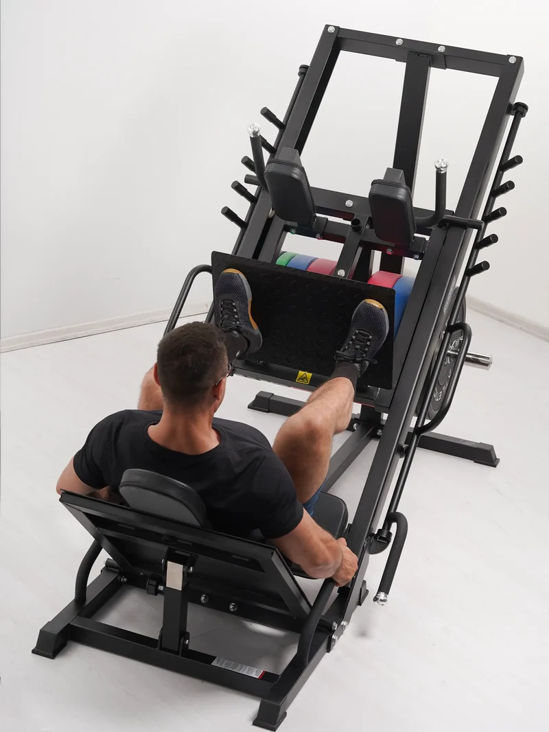 2-in-1 Beinpresse & Hack Squat