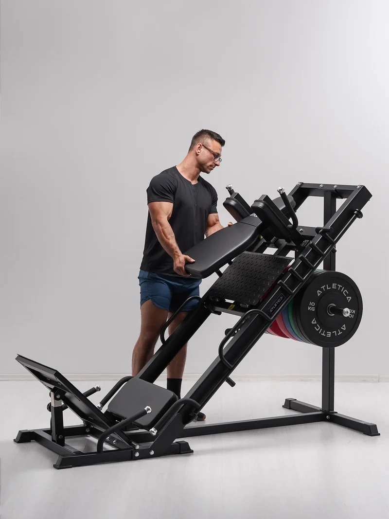 2-in-1 Beinpresse & Hack Squat